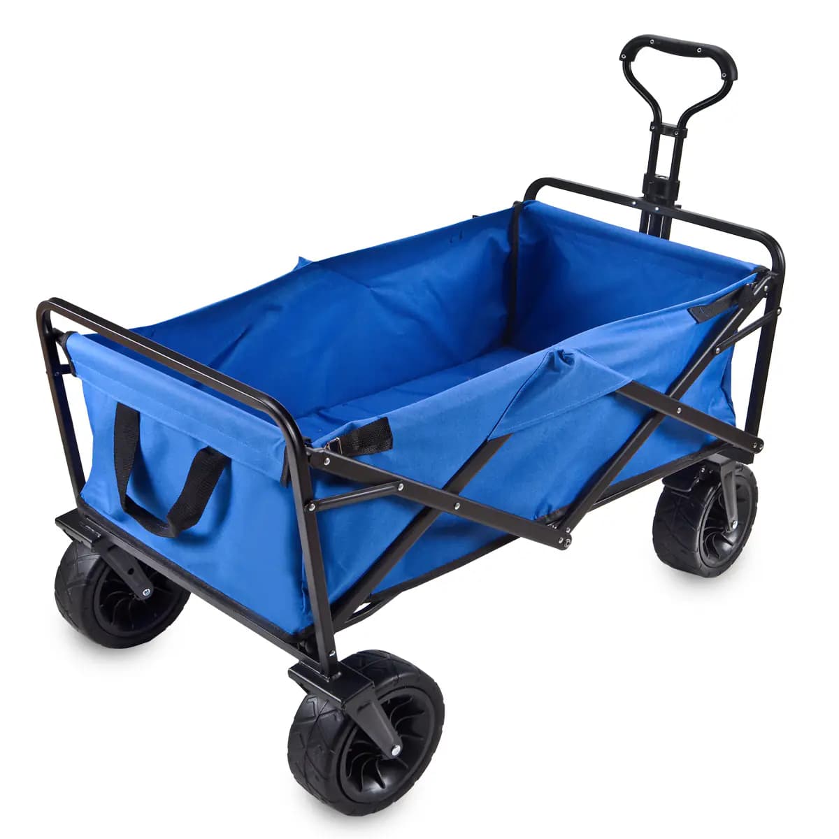 עגלת חוף וקמפינג מתקפלת פרגוסון ACTIVE – עד 80 ק"ג, גלגלי שטח רחבים וכיסוי נשיאה