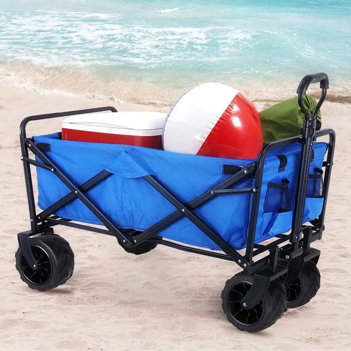 עגלת שטח מתקפלת פרגוסון ACTIVE – עד 80 ק"ג, גלגלי שטח וכיסוי נשיאה