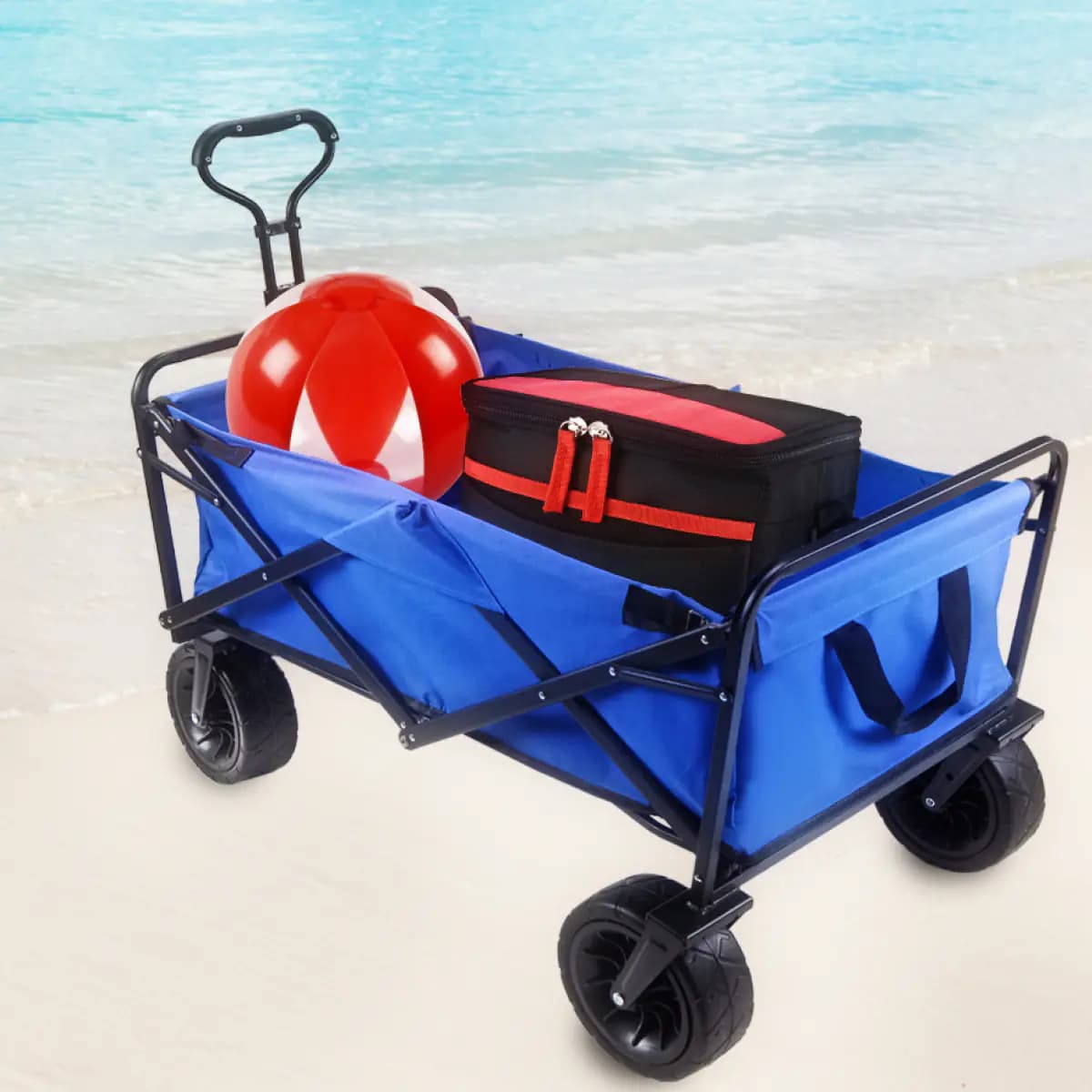 עגלת שטח מתקפלת פרגוסון ACTIVE – עד 80 ק"ג, גלגלי שטח וכיסוי נשיאה