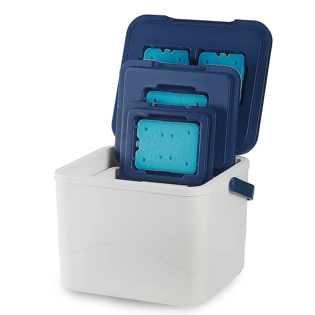 סט 3 צידניות קשיחות FLEXI – 5L + 12L + 24L עם קרחונים