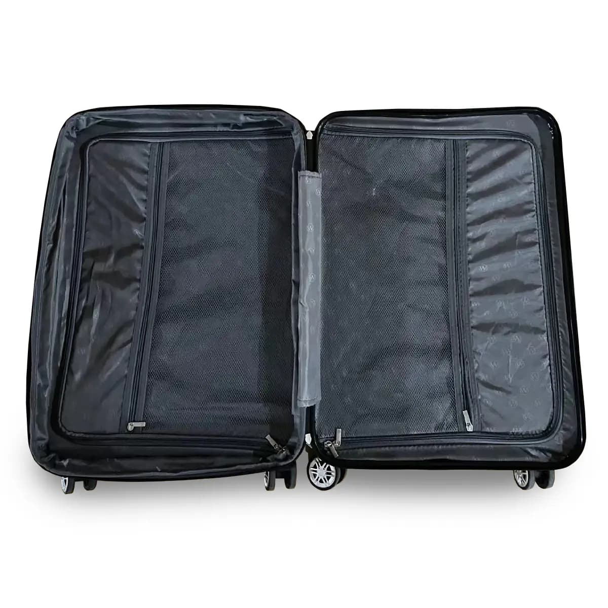 סט 3 מזוודות קשיחות Wolman 20+24+28" – מעטפת PC, מנעול TSA, גלגלים 360°